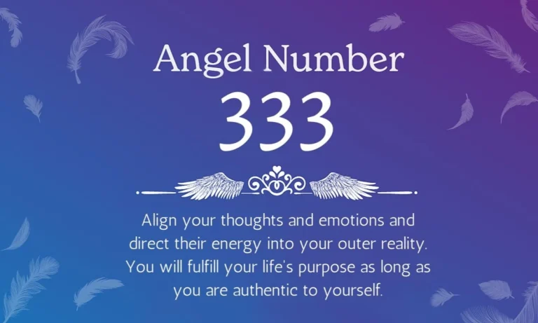 333 Angel Number Meaning